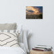 Coastal Wall Artwork: Anna Maria Island Beach Sunset 2 Canvas Print, 12" X 16"