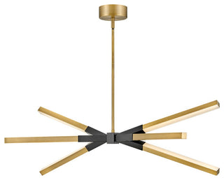 Fredrick Ramond Rae Small Led Linear, Lacquered Brass