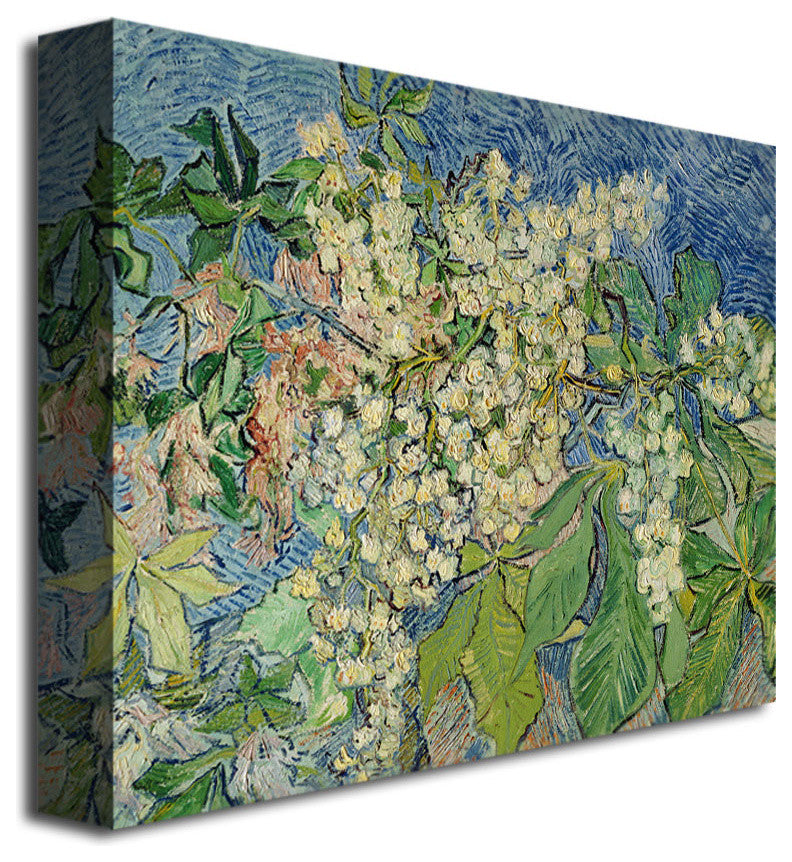 'Blossoming Chesnut Branches' Canvas Art by Vincent van Gogh