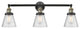 Innovations Lighting 205-Bab-S-G64 3 Light Bathroom Fixture
