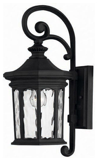 Outdoor Raley 1-Light, Museum Black