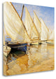 "White Sails I" By Jaume Laporta, Giclee Print on Gallery Wrap Canvas