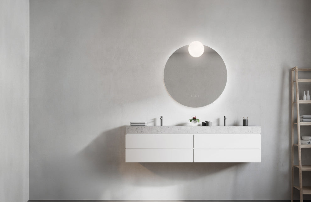 Gia Round Mirror - 24" x 24"