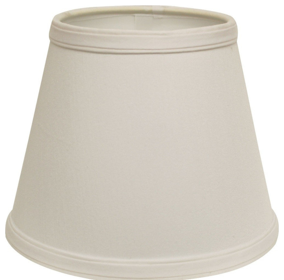 12" White Hardback Empire Slanted Slanted No Slub Lampshade