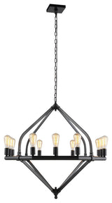 Elegant Lighting Illumina Collection Pendant, Bronze