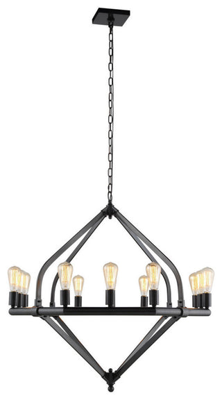 Elegant Lighting Illumina Collection Pendant, Bronze