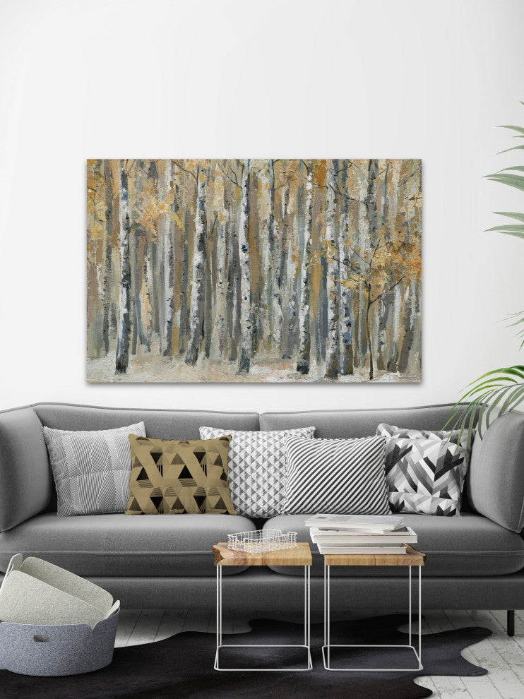 "Autumn Forest II" Painting Print on Wrapped Canvas, 60"x40"