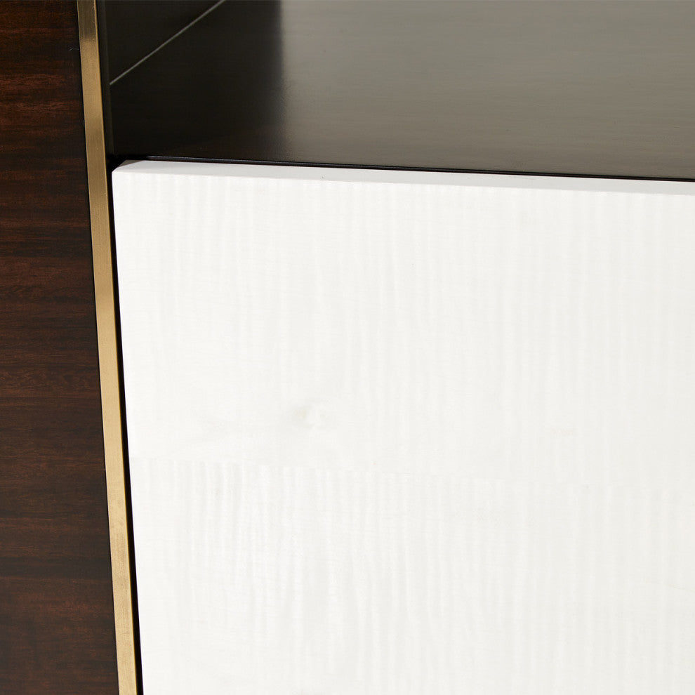 Belmont Place Media Cabinet Espresso