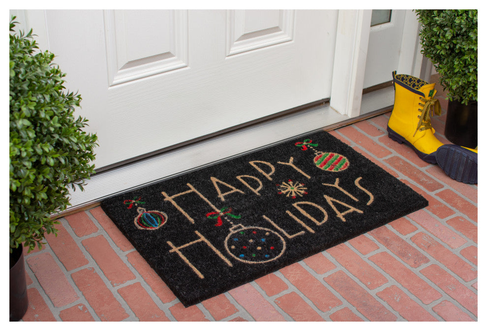 Calloway Mills Happy Holidays Doormat, 24'' X 36''