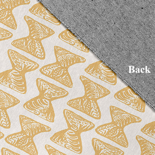 Bongo Rhythm Rug, Yellow, 4'x6'