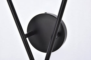 Alfie 2-Light Wall Sconce, Black