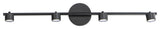ET2 E52004 Taylor 4 Light 34"W LED Fixed Rail Ceiling Fixture - Black