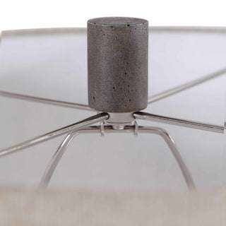 Uttermost 26228-1 Pelia 28" Tall Vase Table Lamp - Light Aqua Blue / Gray