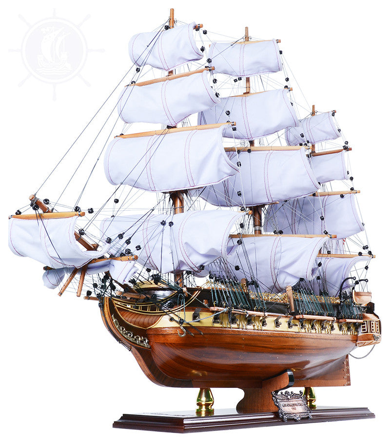 USS Constitution Limited Edition Full Crooked Sails Only 100 Units