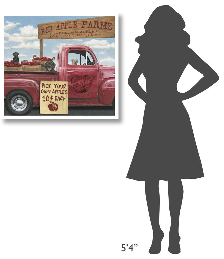 "Market Season" Digital Paper Print by James Wiens, 32"x29"
