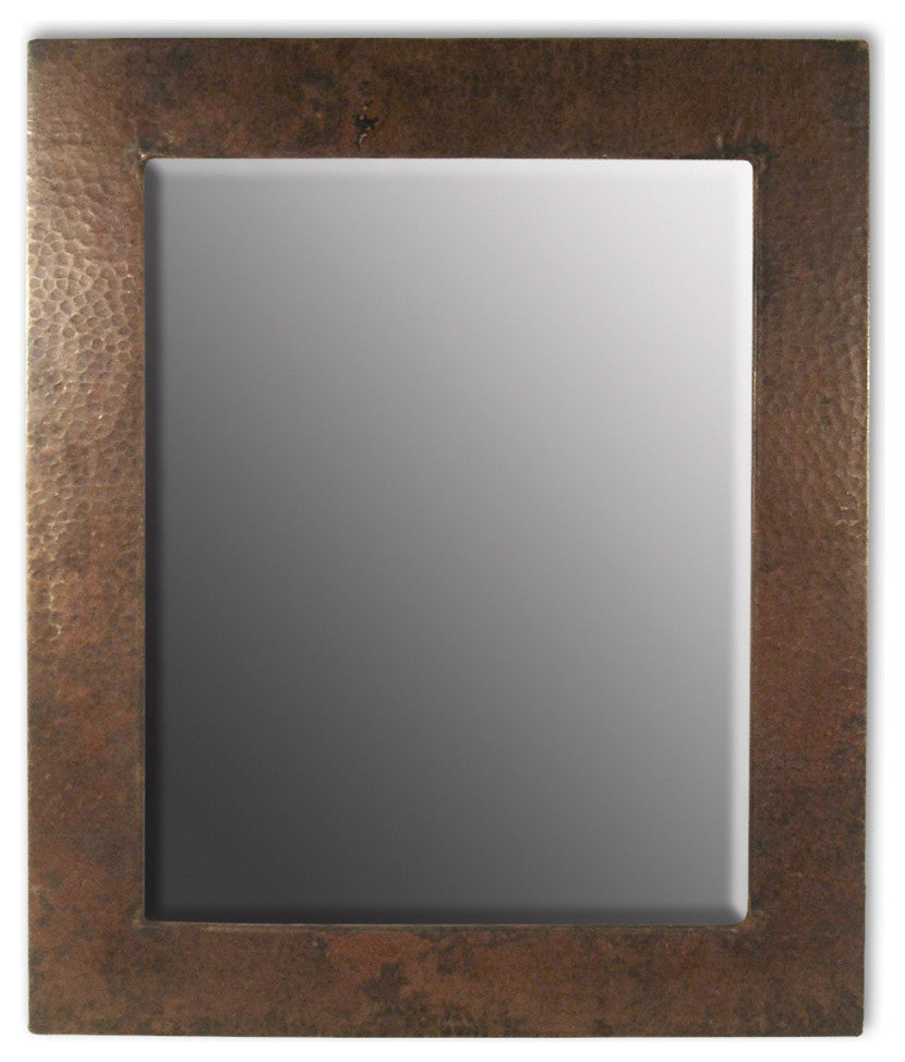 Small Sedona Rectangle Mirror in Antique
