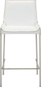 Zuo Modern Fashion Bar Chair White, Set of 2
