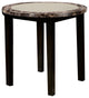 Atlas Iv Contemporary Counter Height Table, Black