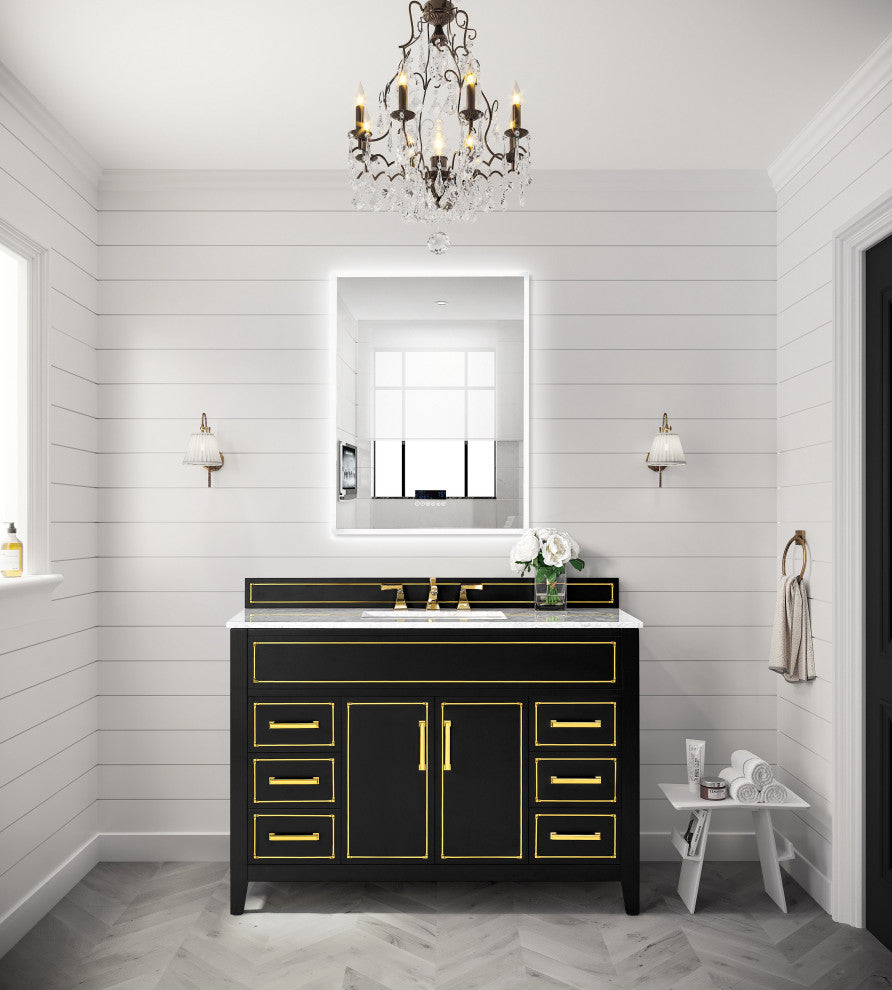 Frysta LED Frameless Mirror, 24"