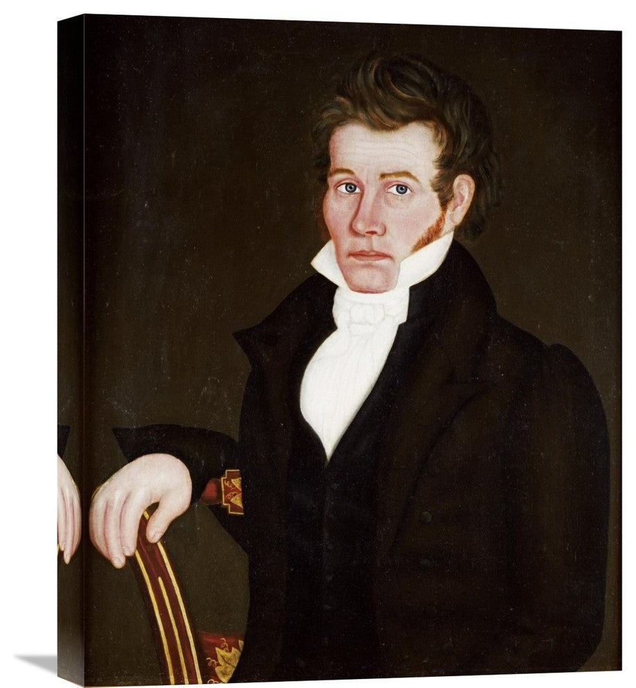 "A Portrait of a Gentleman" Canvas Giclee by Royall Brewster Smith, 18"x22"