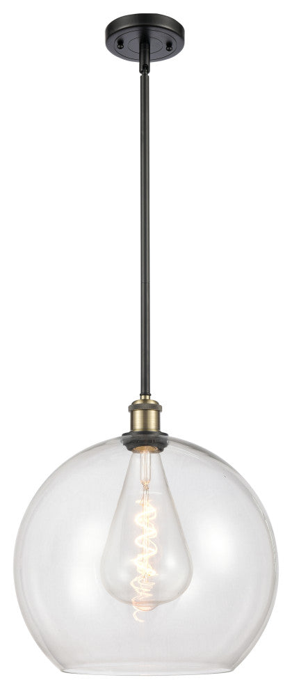Innovations 516-1S-BAB-G122-14-LED 1-Light Pendant, Black Antique Brass