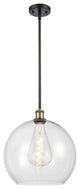 Innovations 516-1S-BAB-G122-14-LED 1-Light Pendant, Black Antique Brass
