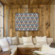 Decorative Pattern Wooden Block, 12"x9"