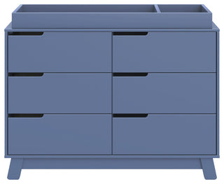 Hudson 6-Drawer Assembled Double Dresser, Cove Blue
