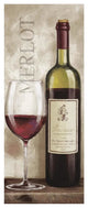 "Wine in Paris V" Digital Paper Print by Janelle Penner, 14"x32"
