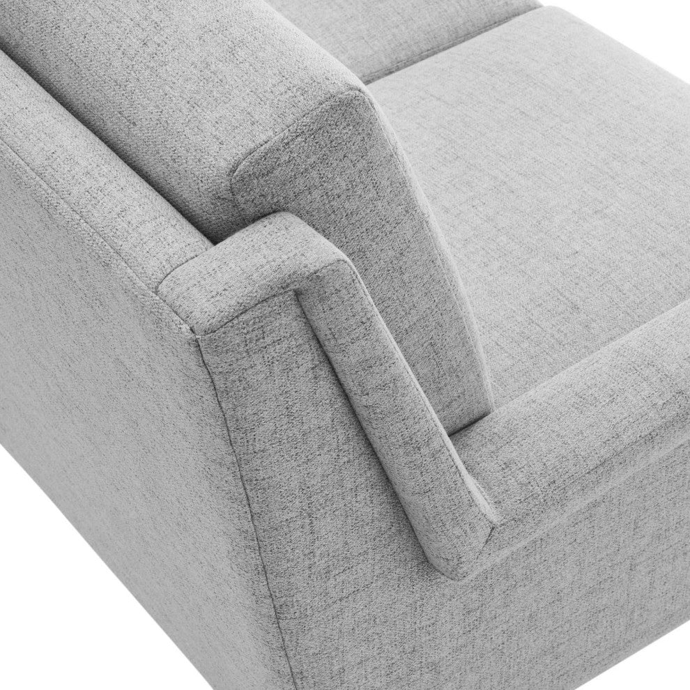 Chesapeake Fabric Sofa-Black Light Gray
