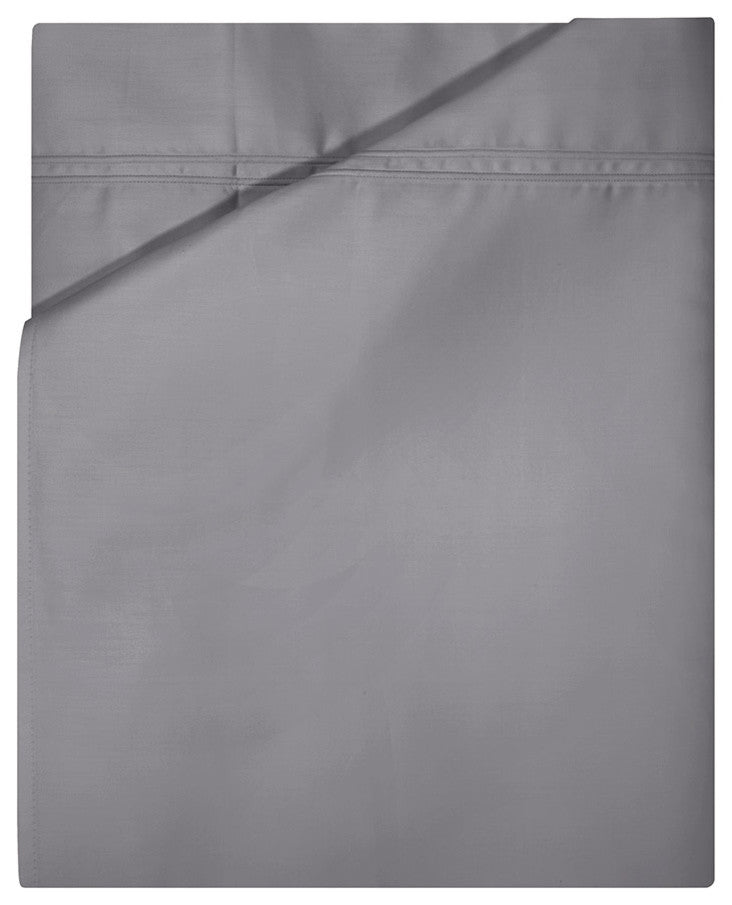 Yves Delorme Triomphe Bedding, Platine, Twin, Flat Sheet