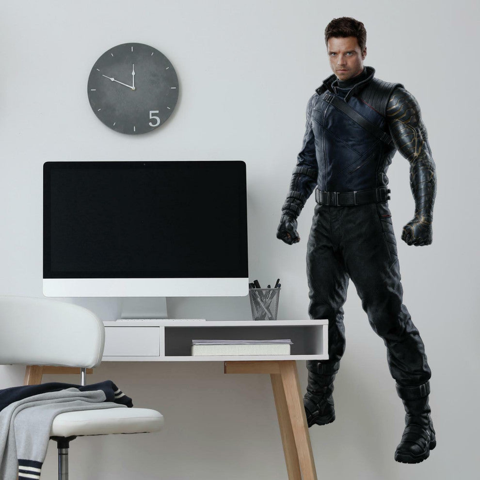 Falcon And The Winter Soldier Winter Soldier Peel And Stick Giant Wall Decal