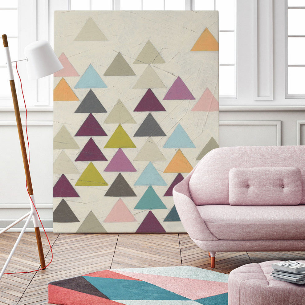 "Confetti Prism VIII" Fine Art Giant Canvas Print, 54"x72"