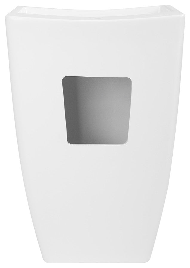 22" Streamline K-1490-20 Solid Surface Resin Freestanding Basin