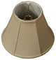 Royal Designs Deep Empire Lampshade, Linen Beige, 6"