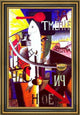 Kazimir Malevich Englishman in Moscow - 16" x 24" Framed Premium Canvas Print