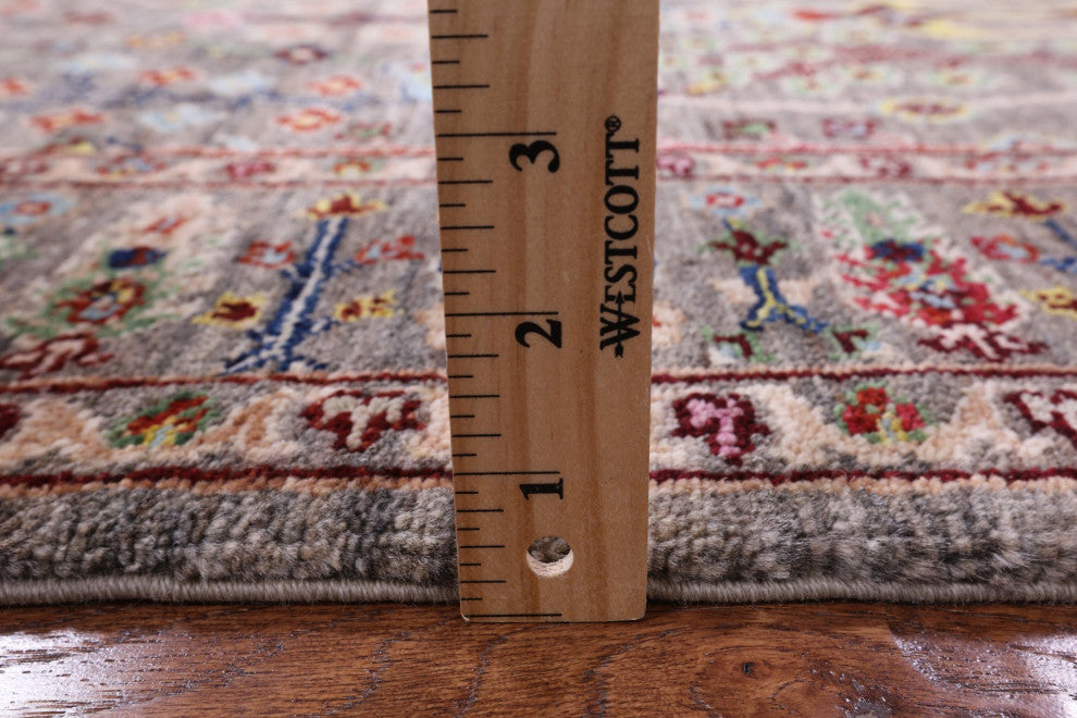 Persian Tabriz Hand-Knotted Wool Rug 4' 10" X 6' 7" Q5047