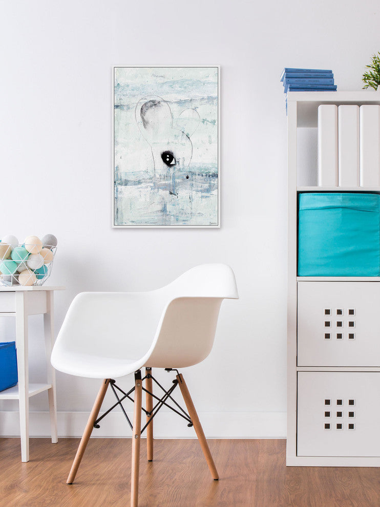 "Sweetness" Floater Framed Painting Print on Canvas, 30"x45"