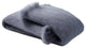 Steel Blue Mohair Throw