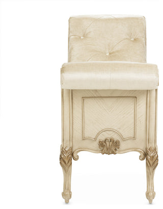 Platine de Royale Velvet Accent Bench - Champagne