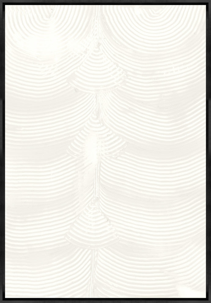 24x35 Your Trace III, Framed Artwork, Black