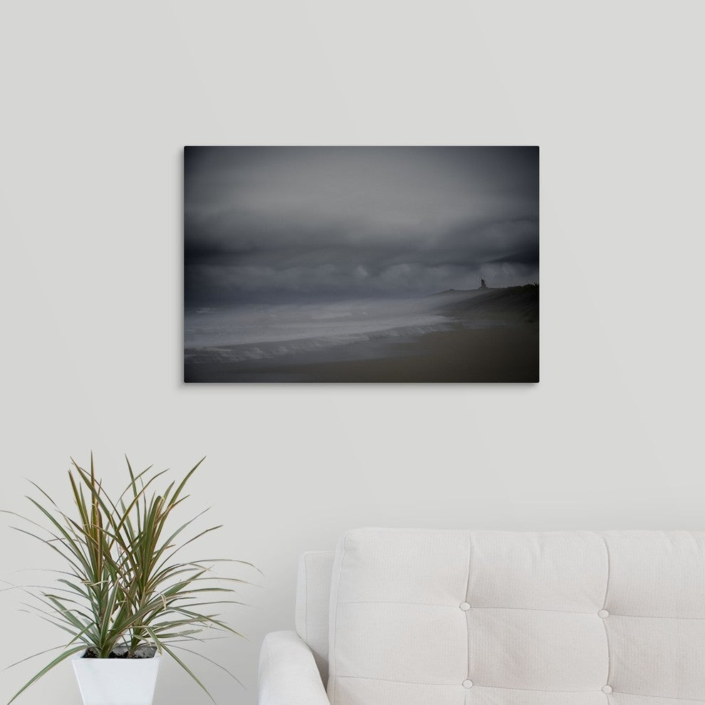"Against the Wind" Wrapped Canvas Art Print, 24"x16"x1.5"