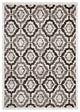 Brown, Beige and Ivory Kalinda Rustic Vintage Moroccan Trellis 8x10 Area Rug