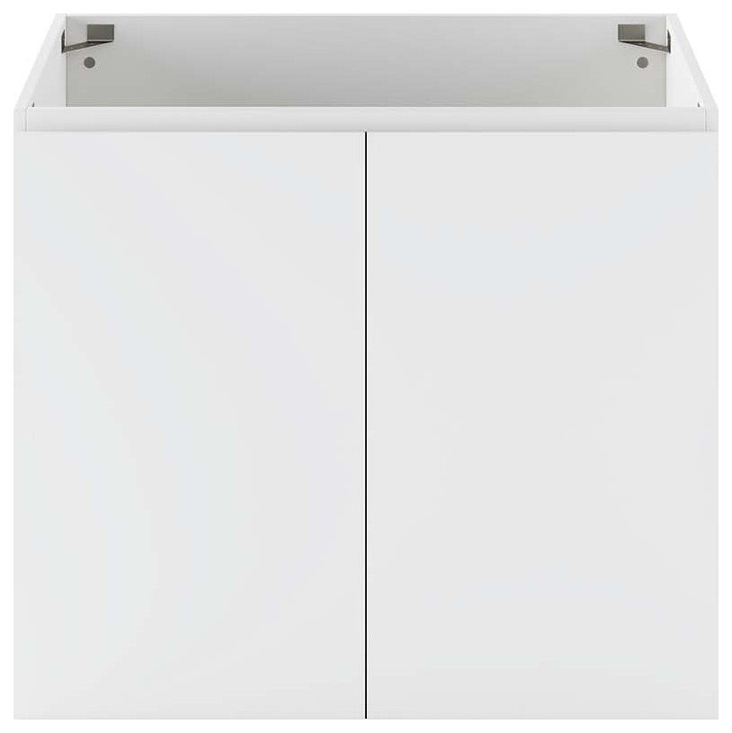 Vitality 30" Wall-Mount Bathroom Vanity, White