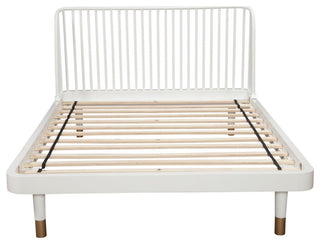 Madelyn California King Slat Back Platform Bed