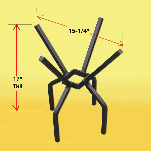 TeePee Fire Pit Grate, 17" Tall