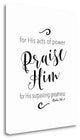 "Psalm 150 - 2" By Tara Moss, Giclee Print on Gallery Wrap Canvas, Ready to Hang