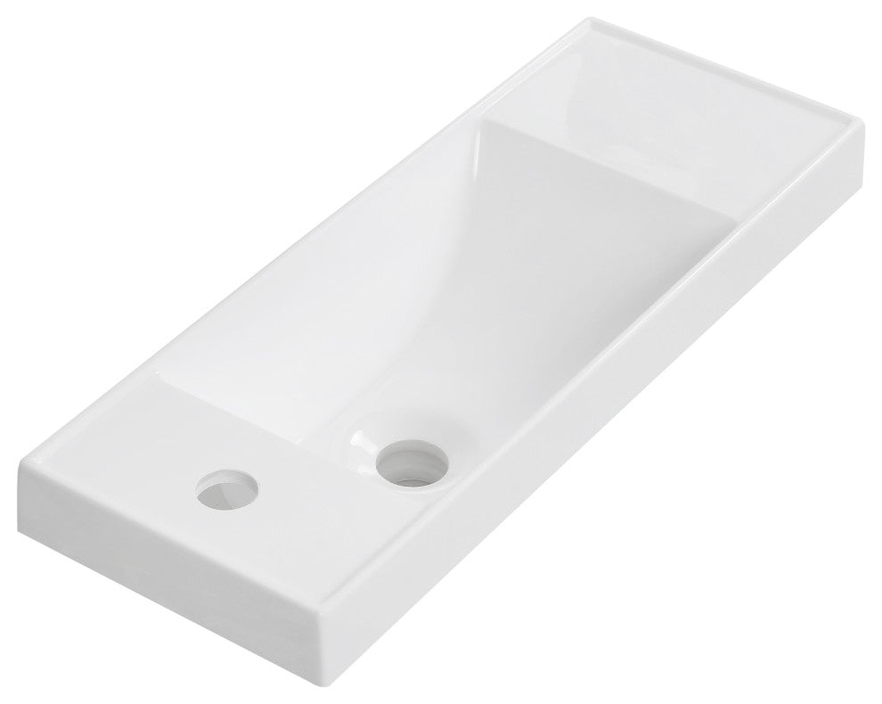 24" Solid Surface Resin Streamline K-2015-24 Vanity Top
