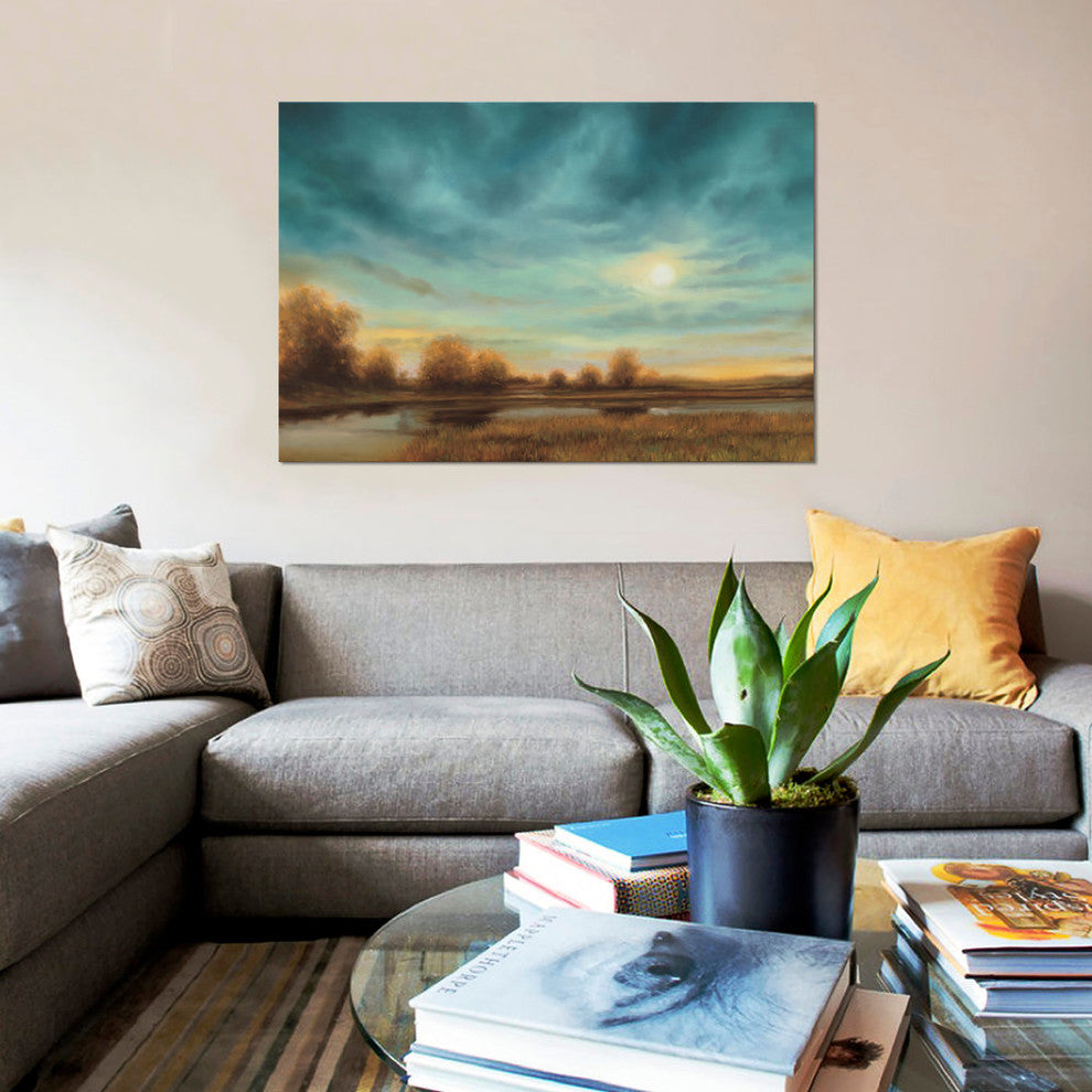 "Evening Approaches" by Gregory Williams, Canvas Print, 18"x12"