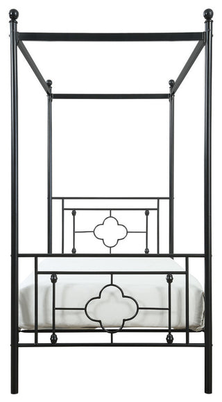 Grayton Canopy Metal Platform Bed, Twin